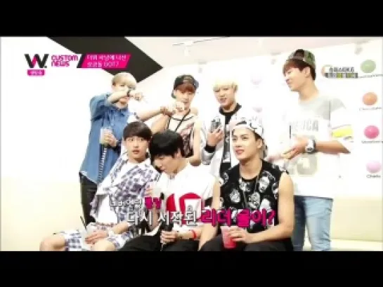 [Видео] 140804 GOT7 кат @ Mnet Wide News