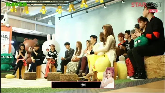 [Видео] 140118  GOT7 Part @ JYP Nation Line Chatting [4/4]