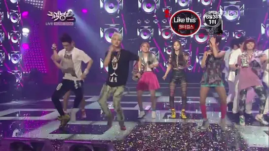 [Энкор] 120615 JJ Project & Wonder Girls @ Music Bank