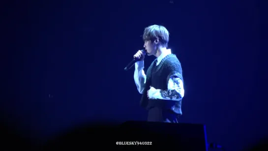 [190125] Wanna One final concert "Therefore' Day 2. Ha Sungwoon special stage "In front of your house"