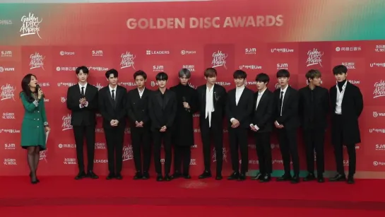 190106 Красная дорожка 33rd Golden Disc Awards Day 2