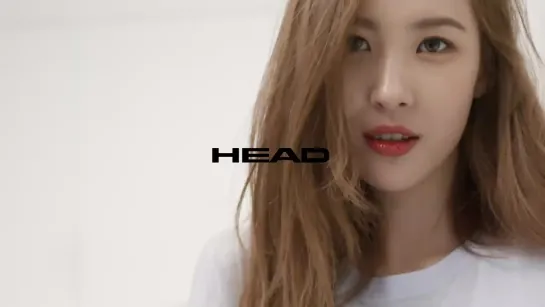 Реклама HEAD Korea с Сонми