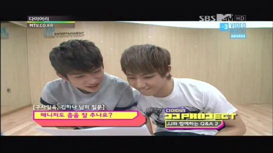 [JJ Project MTV Diary] 120912 JJ Project @ EP43