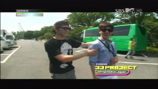 [JJ Project MTV Diary] 120827 JJ Project @ EP33