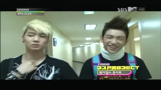 [JJ Project MTV Diary] 120711 JJ Project @ Ep11