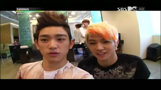 [JJ Project MTV Diary] 120625 JJ Project @ Ep01