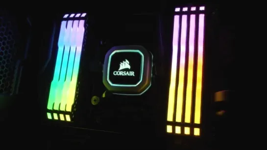 Vengeance RGB PRO ● ОПЕРАТИВКА С RGB ПОДСВЕТКОЙ