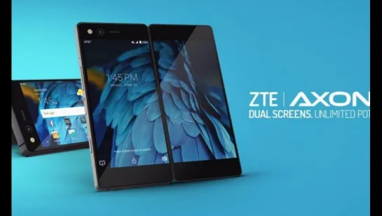 Смотрим складной смартфон ZTE AXON M