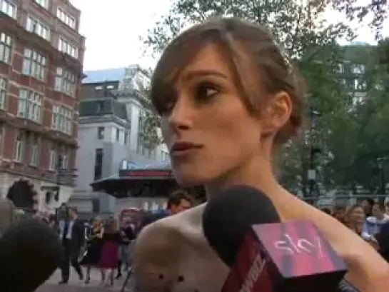 Keira Knightley - The Duchess premiere