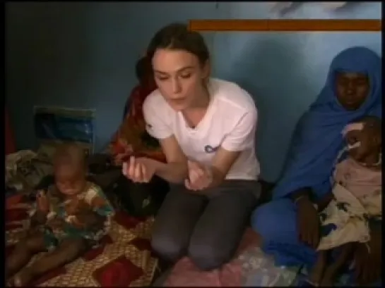 Keira Knightley - UNICEF Chad visit for Soccer Aid