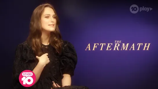 Keira Knightley  Jason Clarke Team Up For The Aftermath _ Studio 10