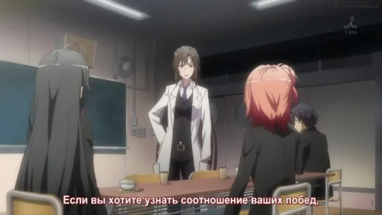 •AML• OreGairu 2 | Yahari Ore no Seishun Lovecome wa Machigatte Iru. Zoku - TV-2 / 2 сезон - 3 серия [ Русские субтитры ]