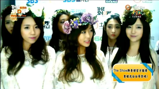 141118 | Lovelyz  Warm up Time  | The Show