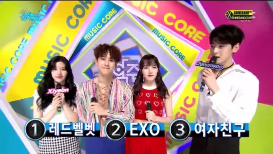 170812 EXO @ Music Core Suho Cut