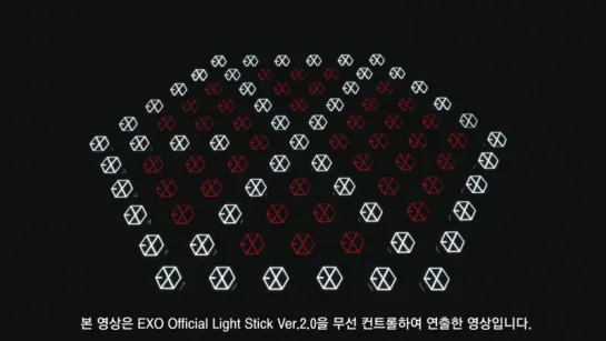 EXO OFFICIAL LIGHT STICK V.2 INTERACTIVE MODE - Lucky One (럭키원)