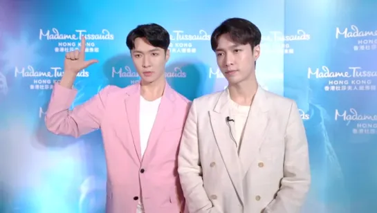 190310 EXO Lay Yixing @ Madame Tussauds Interview