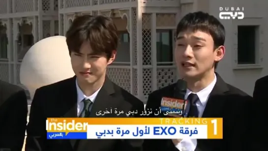 180119 EXO @ The Insider TV Dubai TV