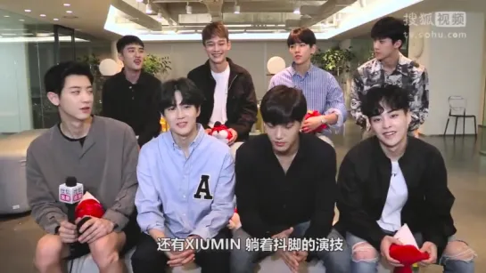 170919 EXO - SOHU KOREA INTERVIEW