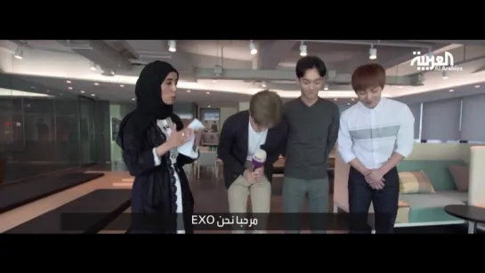 Al-Arabiya EXO interview ¦ الكورية EXO لقاء العربية مع فرقة