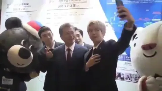 171214 EXO-CBX @ Korea-China Economic  Trade Partnership Opening Ceremony