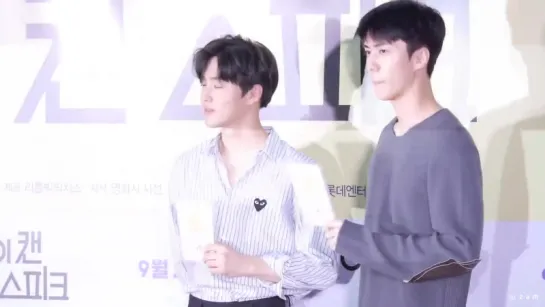 170919 EXO Suho  Sehun @ I Can Speak Movie VIP Premier