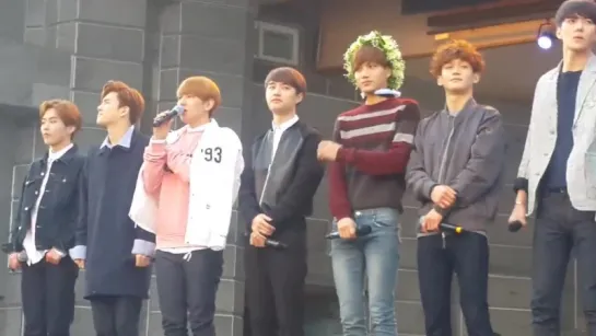 [HD FANCAM] 150414 #EXO @ JEJU FANSIGN