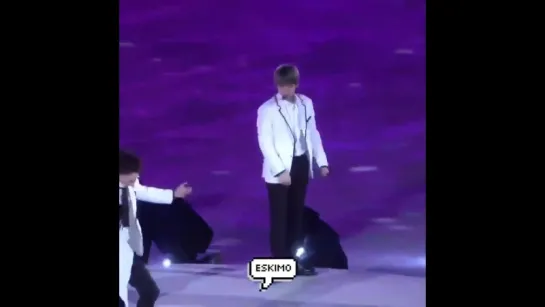 [Fancam, 180225] Power- EXO ( Focus Baekhyun)¦Pyeongchang Closing Ceremony