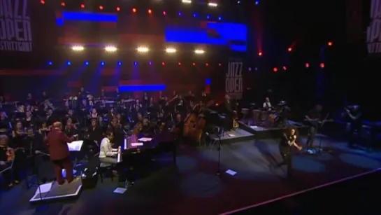 Katie Melua with the Stuttgart philarmonic orchestra