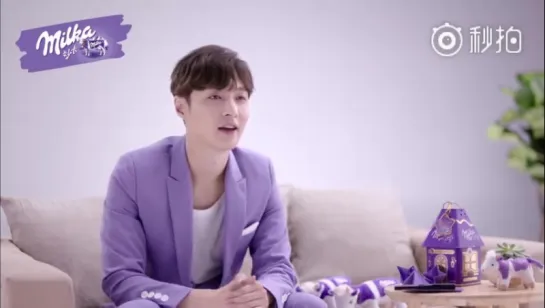 170906 EXO Lay Yixing @ Milka Weibo Update