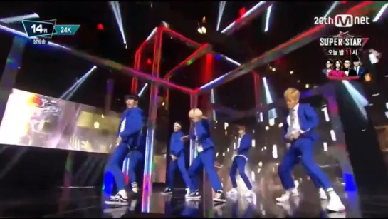 [PERF] [08.10.15] 24K - Super Fly @ M! Countdown