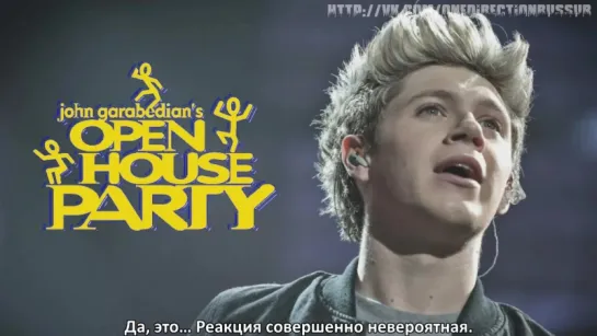 Open House Party | Niall Horan Interview 10-22-16 [RUS SUB]