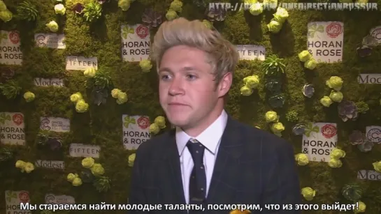 One Directions Niall Horan talks about making a golf album! [RUS SUB]