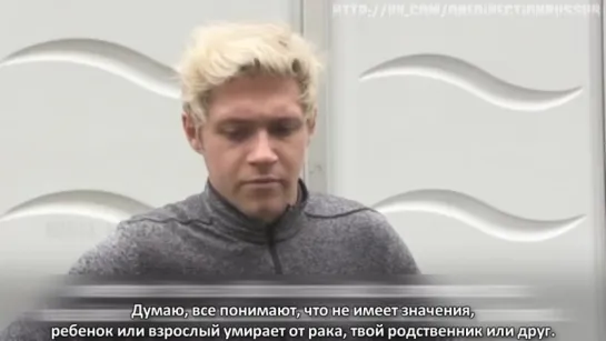 One Direction's Niall Horan wants more girls to play golf [RUS SUB]