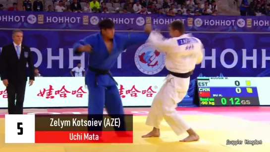 Top 15 ippons in day 3 of Judo Grand Prix Hohhot 2019 #bjf_judo