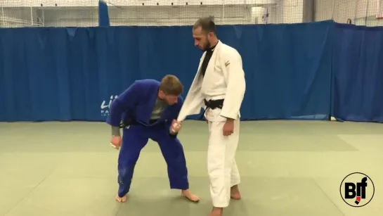 БРОСОК МЕЛЬНИЦА - KATA GURUMA THROW BY NEW RULES #bjf_judo