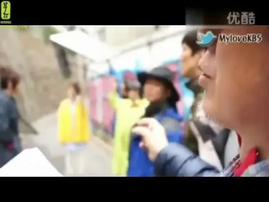 BTS Love Rain - making 17