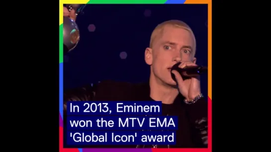 MTV EMA: история Eminem'a