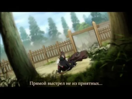 Синсэнгуми: Хроники Демонов [ТВ-2] / Hakuouki: Hekketsu-Roku [TV 2] 10 серия из 10 END (Русские субтитры) [480]