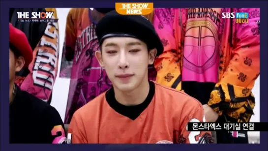 [VK] [15.09.15] Интервью Monsta X @ The Show