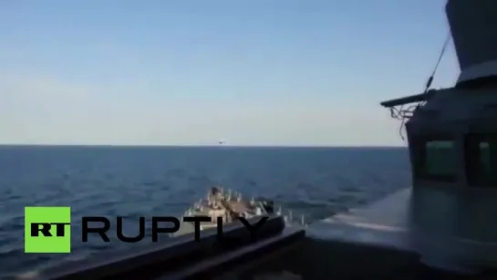 ВМС США опубликовали видео пролета российского Су-24 над эсминцем USS Donald Cook