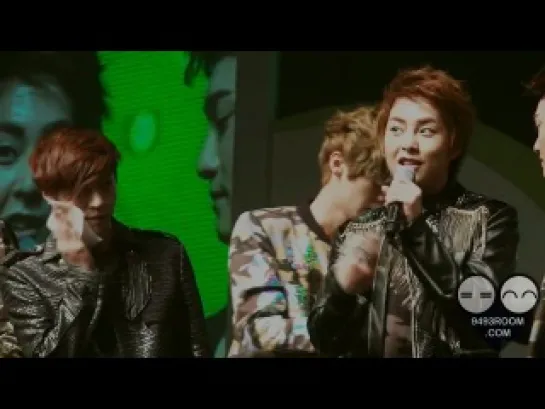 [FANCAM] 120904 EXO-M @ KBS 3Radio Gift Public Broadcasting (Luhan)