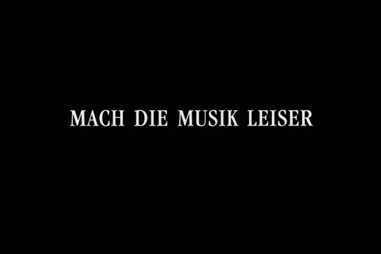 ᴴᴰ Выключите музыку / Mach die Musik leiser (Томас Арслан / Thomas Arslan) [1994,  Германия, драма] (RUS SUB)