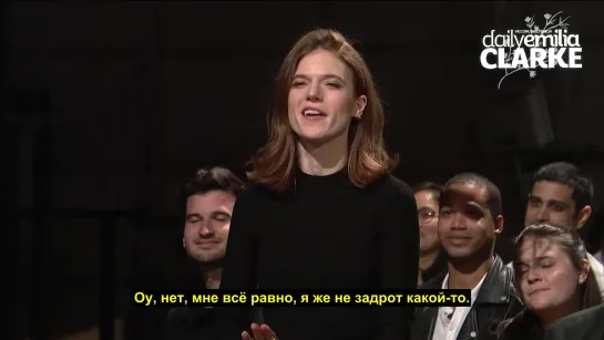 Русские субтитры / Монолог Кита Харингтона на SNL с участием Эмилии Кларк