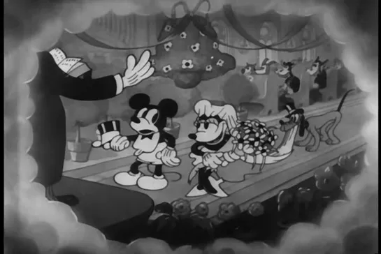 Сокровища Уолта Диснея /  Чёрно белый Микки Маус (диск 1) 17.Mickeys.Nightmare.1932