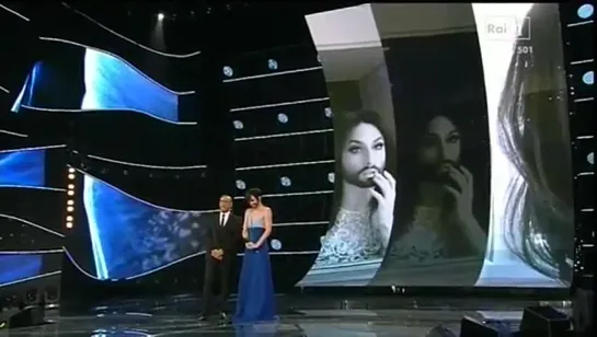 Sanremo 2015 - Conchita Wurst - Seconda serata 11-02-2015