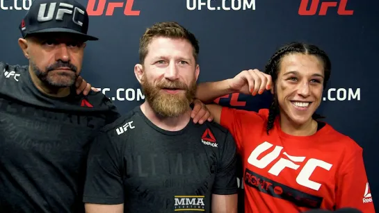 ufc tampa: joanna jedrzejczyk - post-fight interview /rus subs/