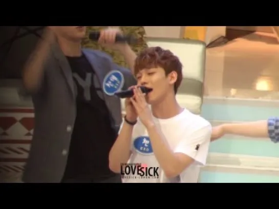 [FANCAM] 130707 Chen Singing 사랑했지만 @ SBS 1000 Songs Challenge