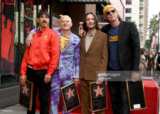 Red Hot Chili Peppers - Hollywood Walk of Fame Ceremony