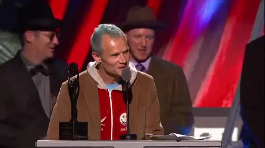 Red Hot Chili Peppers - Rock And Roll Hall Of Fame 2012 (rus sub)