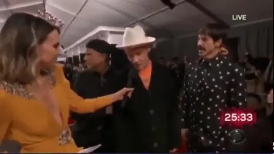 Red Hot Chili Peppers Red Carpet (Grammy 2019)